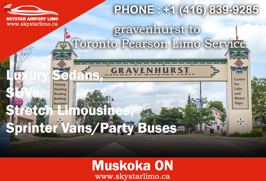 Gravenhurst Airport Limo Service